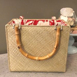 Straw Square Putu Bag